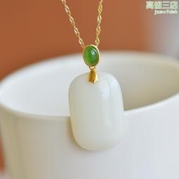 和田玉青白玉無事牌吊墜天然玉石晴水平安牌掛件男女玉牌項鏈玉佩-興龍家居 歷史價格詳細信息