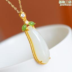 天然和田白玉碧玉南天門吊墜掛件毛衣鏈S925通體銀烤藍古法~滿200元發貨 歷史價格詳細信息