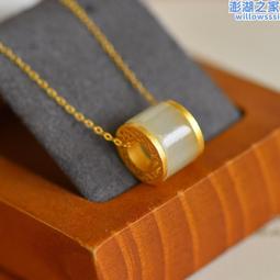 s925銀鑲嵌和田玉白玉面吊墜個性氣質女款卡通小象福象項墜 歷史價格詳細信息