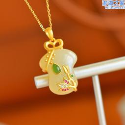 s925銀鑲和田玉碧玉面吊墜個性鏤空設計氣質時尚女款項鍊掛墜女 歷史價格詳細信息