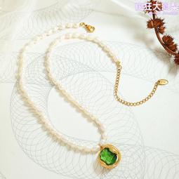 設計感淡水珍珠鋯石拼接項鍊小眾高級感鎖骨鏈冷淡風毛衣鏈（滿599免運） 歷史價格詳細信息