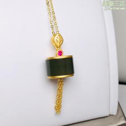 s925和田玉碧玉吊墜葫蘆玉石項鏈女純銀金色鑲嵌送媽媽禮物~滿200元發貨 歷史價格詳細信息