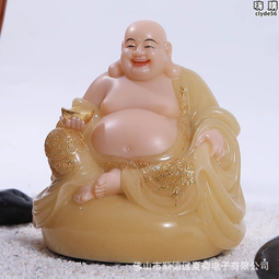 笑佛像彌勒佛佛像大肚笑佛漢白玉客廳玄關喬遷開業送禮店鋪擺件 歷史價格詳細信息