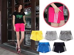 新款運動短褲滌綸休閒戶外跑步瑜伽健身三分褲子夏季速幹短褲女款 歷史價格詳細信息