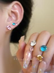 2023新款眼鋯石花朵高級感輕奢氣質後腦勺半抓鯊魚夾全盤髮飾女 歷史價格詳細信息