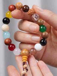 十八子菩提桃木蓮花佛汽車掛件車內吊飾墜飾車載掛件車載觀音高檔 歷史價格詳細信息