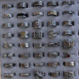 戒指朋克復古嘻哈指環關節戒指女ins不掉色網紅小眾潮酷辣妹戒子蝴蝶 歷史價格詳細信息