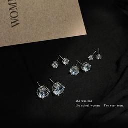 耳釘s925銀針耳環年新款潮高級感輕奢設計耳釘女夏天睡覺原創幾何 歷史價格詳細信息