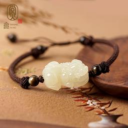 手工編織皮手繩鑰匙扣掛件汽車鏈情侶一對簡約INS網紅鎖匙圈掛飾-沐雨家居 歷史價格詳細信息