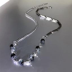 項鏈男潮疊戴十字架吊墜刻字鈦鋼小眾設計高級感嘻哈ins高街配飾 歷史價格詳細信息