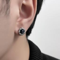 鉆石耳釘男無耳洞耳夾超閃單只男士耳環痞帥磁吸鋯石無洞男生耳飾 歷史價格詳細信息