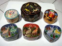 印度進口 天然礦物粉手繪首飾黃金寶石 手工實木製鑲嵌白玉大理石首飾盒 珠寶盒  裝項鍊耳環戒指收納盒 歷史價格詳細信息