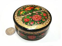 印度進口 天然礦物粉手繪首飾黃金寶石 手工實木製鑲嵌白玉大理石首飾盒 珠寶盒  裝項鍊耳環戒指收納盒 歷史價格詳細信息