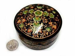 印度進口 天然礦物粉手繪首飾黃金寶石 手工實木製鑲嵌白玉大理石首飾盒 珠寶盒  裝項鍊耳環戒指收納盒 歷史價格詳細信息