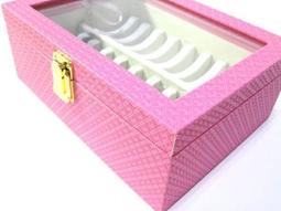 透明蓋純手工絨毛40位手鐲箱~特製款~(黑色)/展示盤/托盤/首飾盒/珠寶箱/展示盒 歷史價格詳細信息