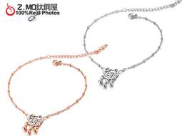 18K玫瑰金鈴鐺雙層鍊腳鍊 歷史價格詳細信息