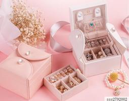 唯蘭朵首飾盒公主歐式韓國飾品收納盒木質帶鎖耳環收納盒七夕禮物★af 歷史價格詳細信息