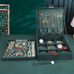 【古木質飾品櫃】實木公主珠寶收納盒 奶奶首飾櫃 復古首飾盒 古風飾品盒 高檔歐式首飾盒 高檔耳環 收納盒子ZP 歷史價格詳細信息