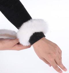 真兔毛皮草髮帶帽子女秋冬額頭保暖外出頭套頭飾女髮圈毛毛絨髮箍 歷史價格詳細信息