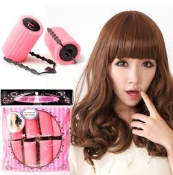 不傷髮捲髮器 捲髮棒捲髮夾長短假髮器丸子頭盤發器 睡眠卷髮卷髮器波點波浪卷髮槓捲發筒盤發器海綿盤髮器捲髮圈髮飾頭飾盤髮卷 歷史價格詳細信息