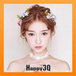 水晶珍珠鍊紗花瓣唯美閃閃新娘伴娘結婚禮姐妹團手花手腕花胸花優 歷史價格詳細信息