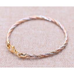 925純銀鍍金手鍊  也可做成腳鍊 歷史價格詳細信息