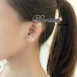 耳環 現貨 韓國 時尚 氣質 立體 薔薇 玫瑰花 水鑽耳環 K91850 -V 批發價 Danica 韓系飾品 韓國連線 歷史價格詳細信息