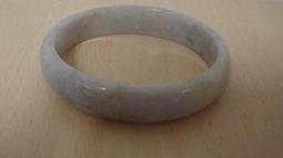 #手鐲【瓊田飄香】50圈口 淡油綠飄黃翡平安鐲天然翡翠A貨緬 歷史價格詳細信息