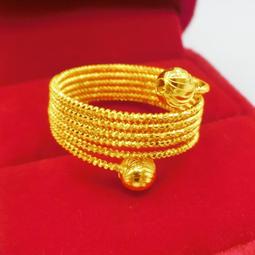 現貨.速寄-不賺錢只要評價，完全本錢賣 (鍍24K沙金.防過敏)女款圓球形轉運串戒指.可調整大小.結婚.節日.生日送禮 價格比較,價格查詢,歷史價格詳細信息