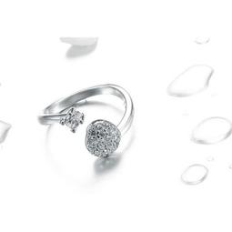 現貨-擬真鑽戒.仿真鑽戒.精緻925銀戒指.開口可調整大小.結婚.生日.節日送禮 歷史價格詳細信息