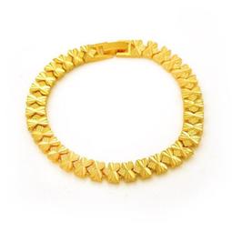 (鍍24K沙金.防過敏)愛心婁空精美手鐲.結婚.訂婚.節日送禮.生日送禮.市價上千.399元薄利多銷買到賺到 歷史價格詳細信息