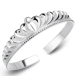 現貨-精緻銀白K手鐲.開口可調整大小.結婚.生日.節日送禮 歷史價格詳細信息