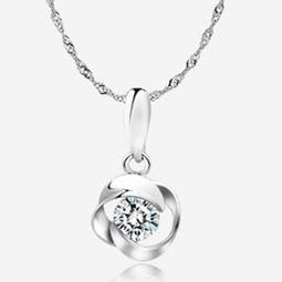 現貨-S925正品純銀項鍊.女款韓版女士項鍊.結婚.情人節.母親節.生日禮物-附S925純銀保證卡 歷史價格詳細信息