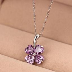 現貨 速寄 韓版 天然芙蓉石 粉水晶 貓咪吊墜 女款 鎖骨項鍊 S925銀鍍玫瑰金 歷史價格詳細信息