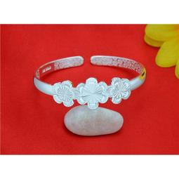 預購款（無現貨）&rarr;9999足銀手鐲、滿天星純銀手鐲開口光面手環.母親節.生日送禮.送女朋友.最愛的人 歷史價格詳細信息