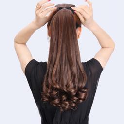 台灣現貨假髮馬尾長捲髮女綁帶式大波浪挑染逼真梨花化纖馬尾辮  露天市集  全台最大的網路購物市集  露天市集  全台最大 歷史價格詳細信息