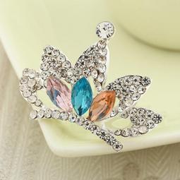 少女水鑽花朵樱桃抓夾鯊魚家女款後腦勺半扎髮夾子中號髮夾氣質百搭髮卡頭飾-滿599免運 歷史價格詳細信息