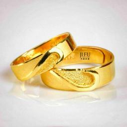 吉富珠寶銀樓x真愛密碼【一箭鍾情愛上你 - 黃金戒指(可雙面戴)】→※下標前請先詢問當日優惠價格※ 歷史價格詳細信息