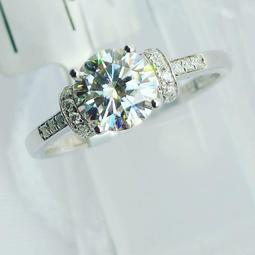 即時通莫桑珠寶克拉摩星鑽八心八箭莫桑石鑽戒925銀高鍍厚白金檯子經濟求婚訂婚結婚圓夢鑽石雪花款戒指鉑金質感附證書保證過測 歷史價格詳細信息