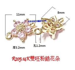 巧思串珠PK蠟線手工坊/銅鍍24K R194.24K鋯石桃心吊墜 單顆42元 手作材料 歷史價格詳細信息