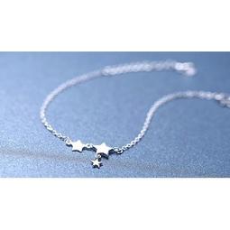 S925純銀簡約疊戴小眾設計路路通好運珠珠圓圈圈鋯石手鍊百搭清新 歷史價格詳細信息