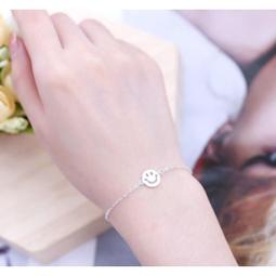 簡約風S925純銀光面雙球手鐲女開口小眾設計手工手飾大小款手錬-鴻運飾品 歷史價格詳細信息