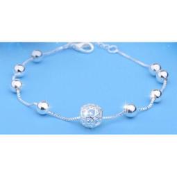 s925純銀清新簡約六芒星六角星星手鍊手鏈 歷史價格詳細信息