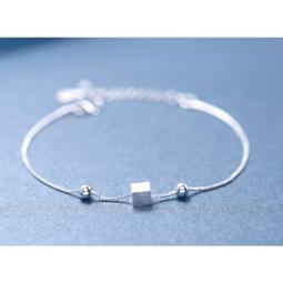 S925純銀方塊耳釘女耳線養耳洞耳環2022年新款潮耳飾睡覺不用摘 歷史價格詳細信息