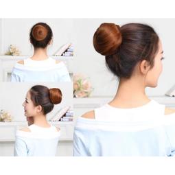 仿真假髮 丸子頭假發發包網紅柚子皮仿真發高顱頂盤發神器頭頂墊發蓬松發圈 歷史價格詳細信息
