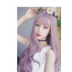 24H台灣發貨????現貨????送護理液髮網 時尚棒球帽子假髮浪漫甜美香芋紫潮流巔峰夢幻紫色女生假髮帽大波浪長卷髮鴨舌帽子假髮 歷史價格詳細信息