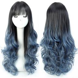 在台發貨????現貨????空氣劉海內扣短髮韓國明星同款空氣劉海梨花頭甜美可愛流行香芋紫色假髮女生假髮整頂假髮套 歷史價格詳細信息