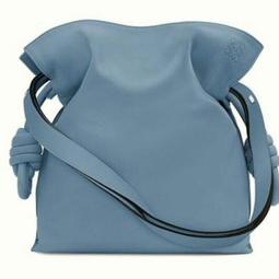 全新 西班牙【LOEWE】Flamenco Knot Bag 霧藍色 現貨 價格比較,價格查詢,歷史價格詳細信息