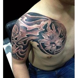 【快速出貨 買3送1】45*17  虎猴頭孫悟空全臂  獨家霸氣逼真 紋身 QB-3036 歷史價格詳細信息