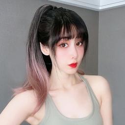 假髮女中長髮長捲髮髮型中年媽媽真發自然短髮時尚真人髮絲全頭套 歷史價格詳細信息